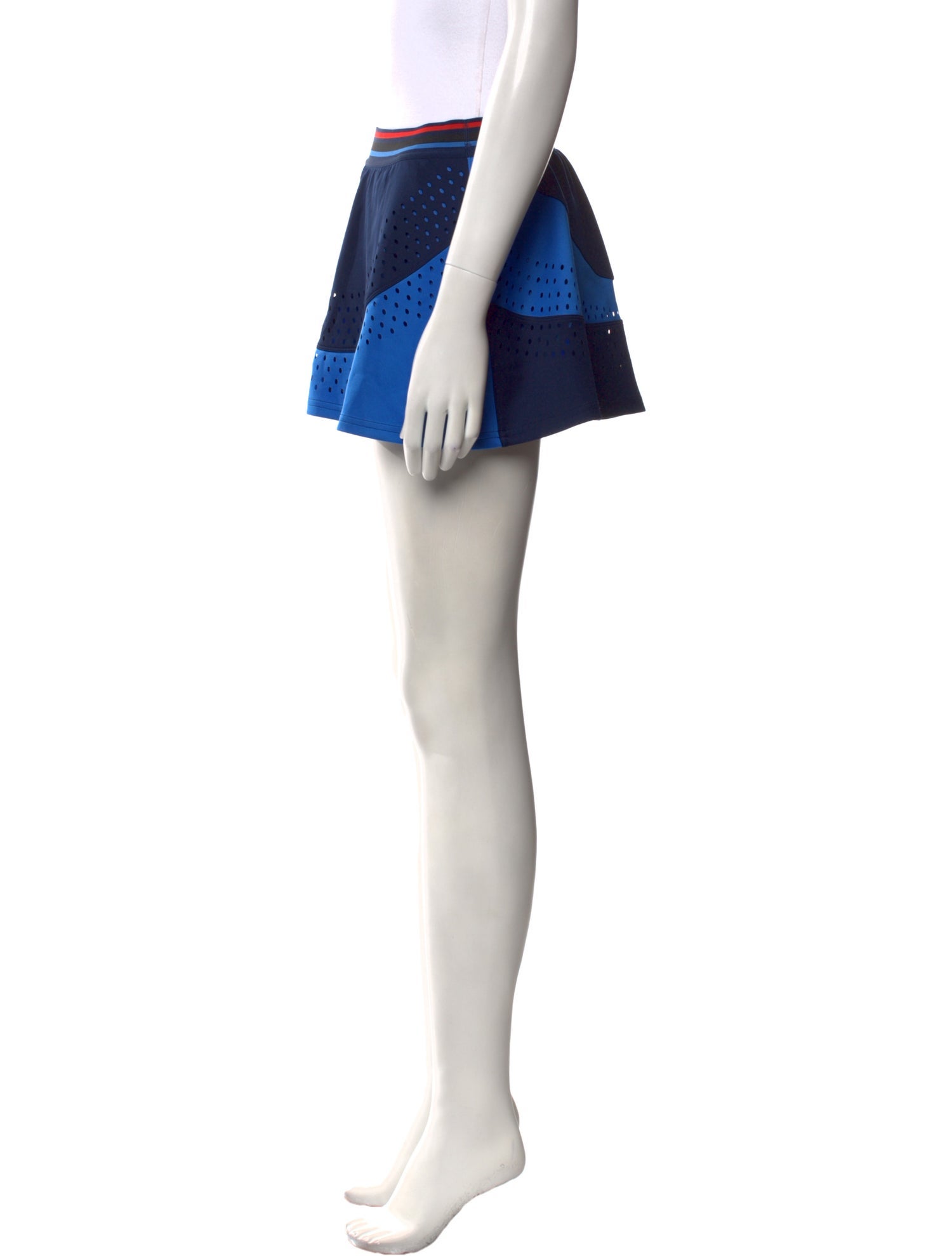 Stella McCartney for adidas Colorblock Pattern Mini Shorts