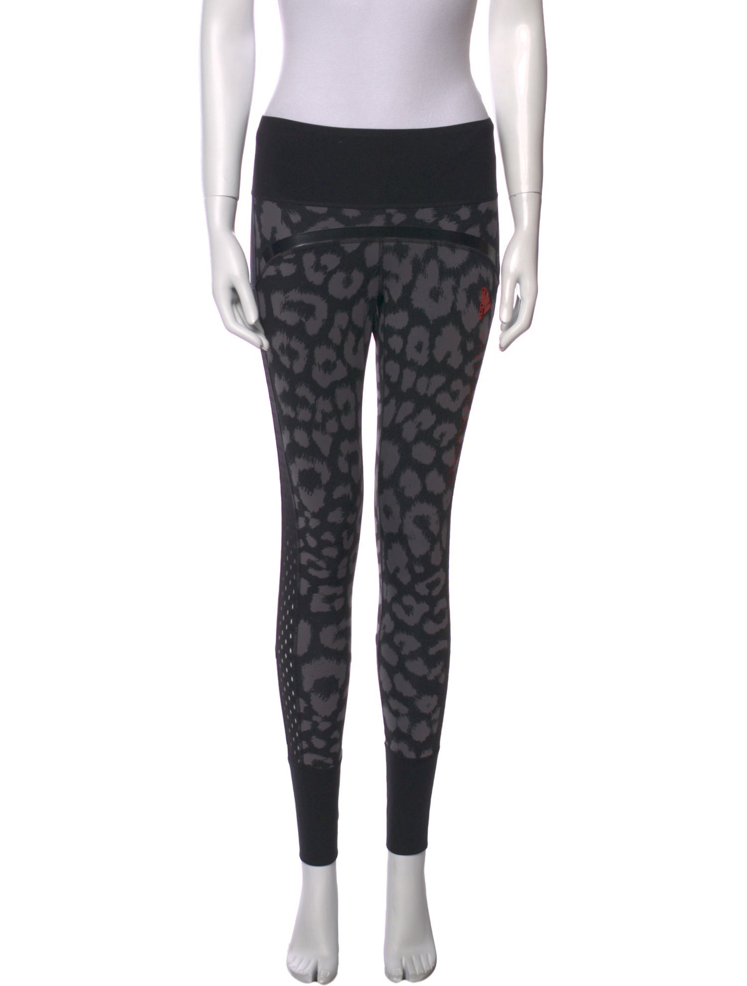 Stella McCartney for adidas Animal Print Skinny Leg Pants