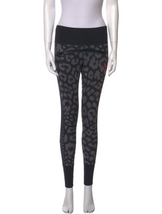 Stella McCartney for adidas Animal Print Skinny Leg Pants