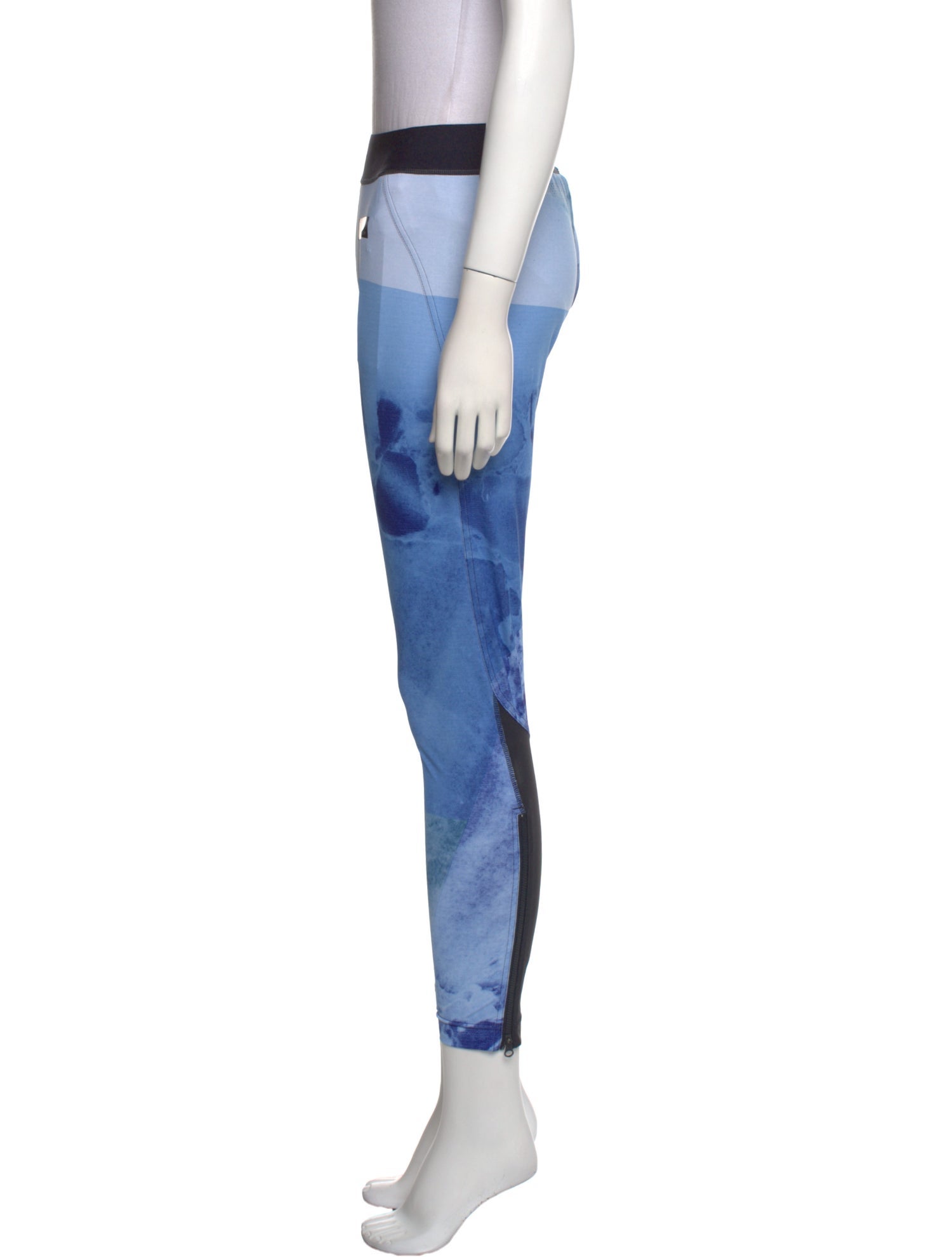 Stella McCartney for adidas Tie-Dye Print Skinny Leg Pants