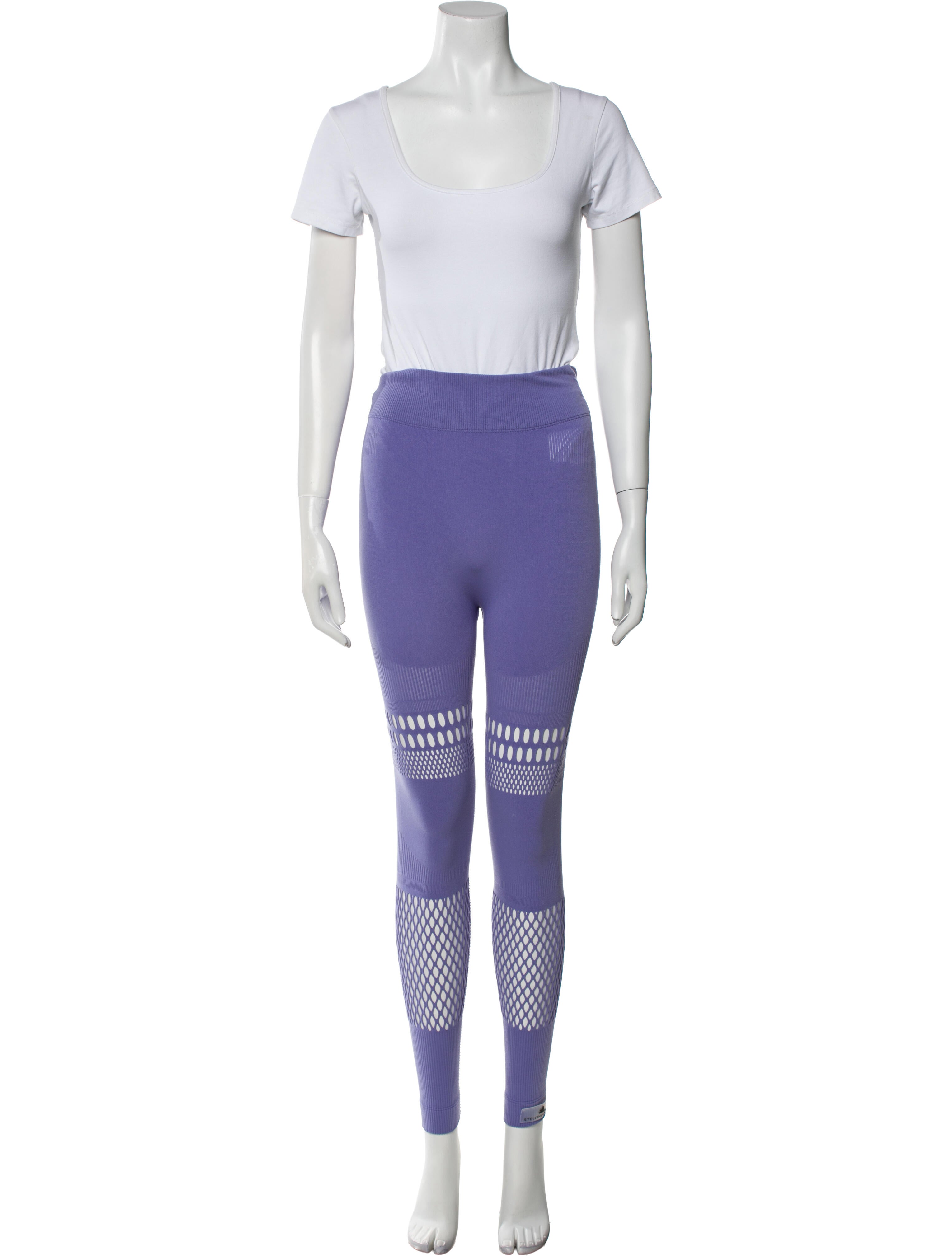 Stella McCartney for adidas Nylon Lace Pattern Pant Set