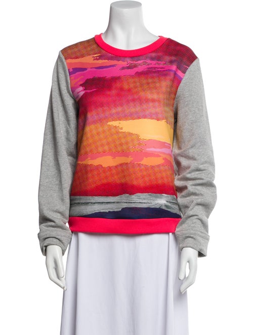 Stella McCartney for adidas Striped Crew Neck Sweatshirt