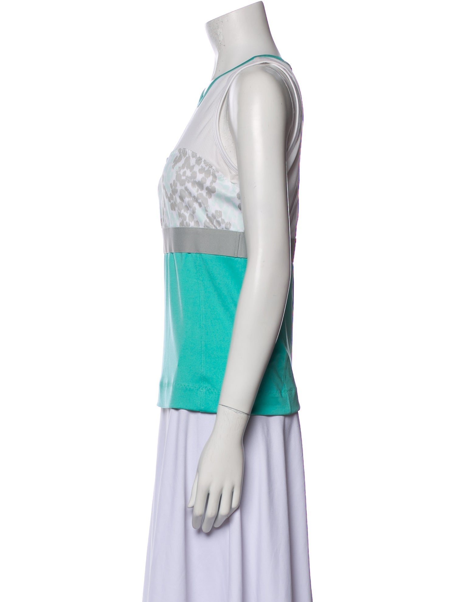 Stella McCartney for adidas Graphic Print Crew Neck Top