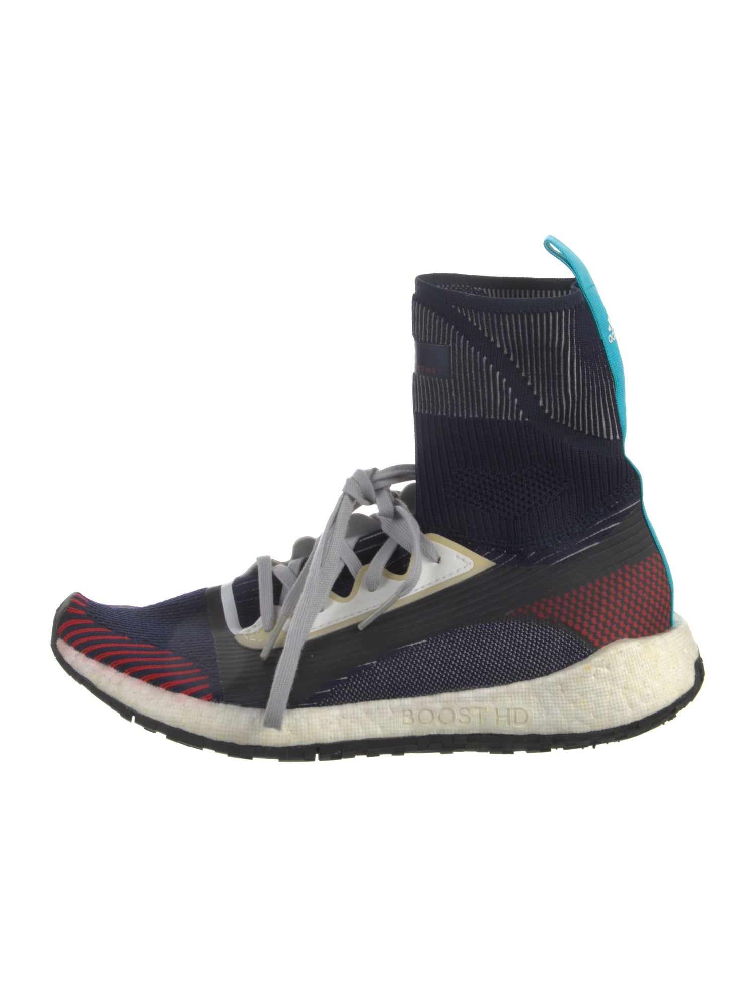 Stella McCartney for adidas Colorblock Pattern Sock Boots