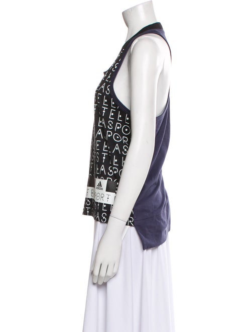 Stella McCartney for adidas Printed Scoop Neck Top