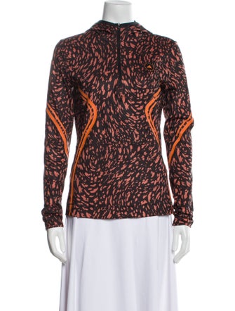 Stella McCartney for adidas Printed Mock Neck Top