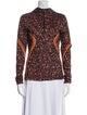 Stella McCartney for adidas Printed Mock Neck Top