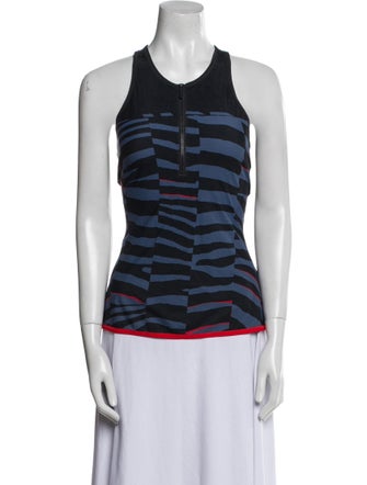 Stella McCartney for adidas Printed Scoop Neck Top