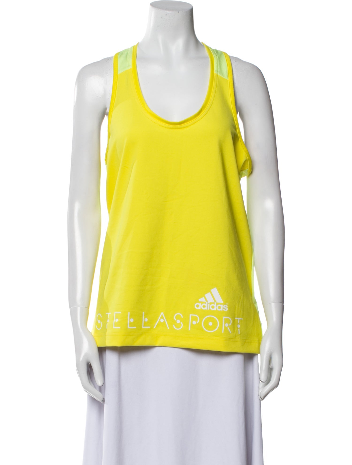 Stella McCartney for adidas Scoop Neck Sleeveless Top