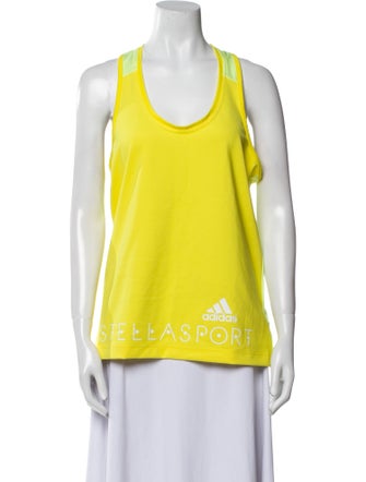 Stella McCartney for adidas Scoop Neck Sleeveless Top