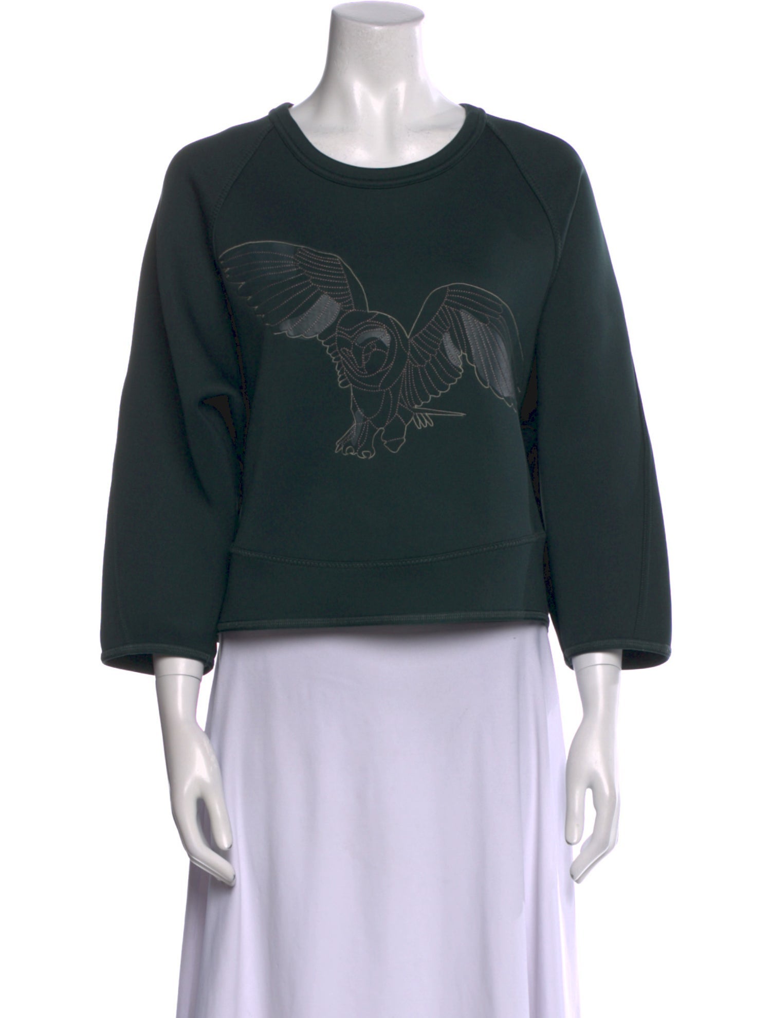 Stella McCartney for adidas Graphic Print Crew Neck Sweatshirt