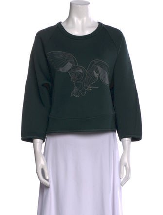 Stella McCartney for adidas Graphic Print Crew Neck Sweatshirt