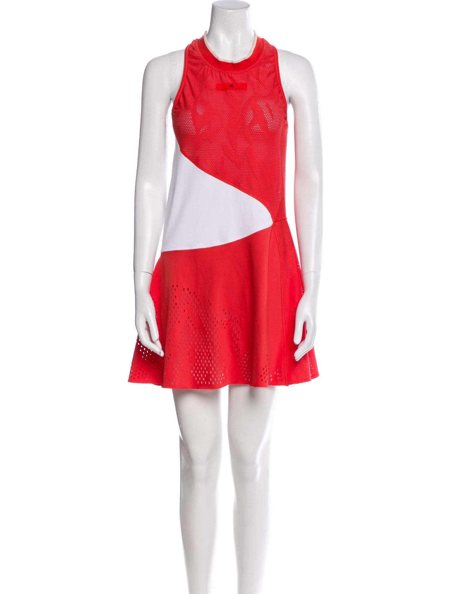 Stella McCartney for adidas Colorblock Pattern Mini Dress