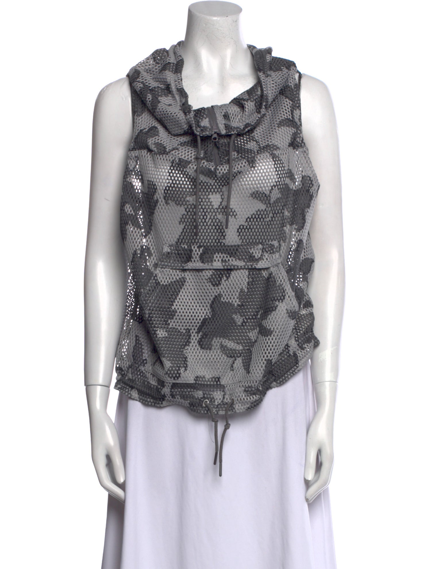 Stella McCartney for adidas Printed Cowl Neck Top