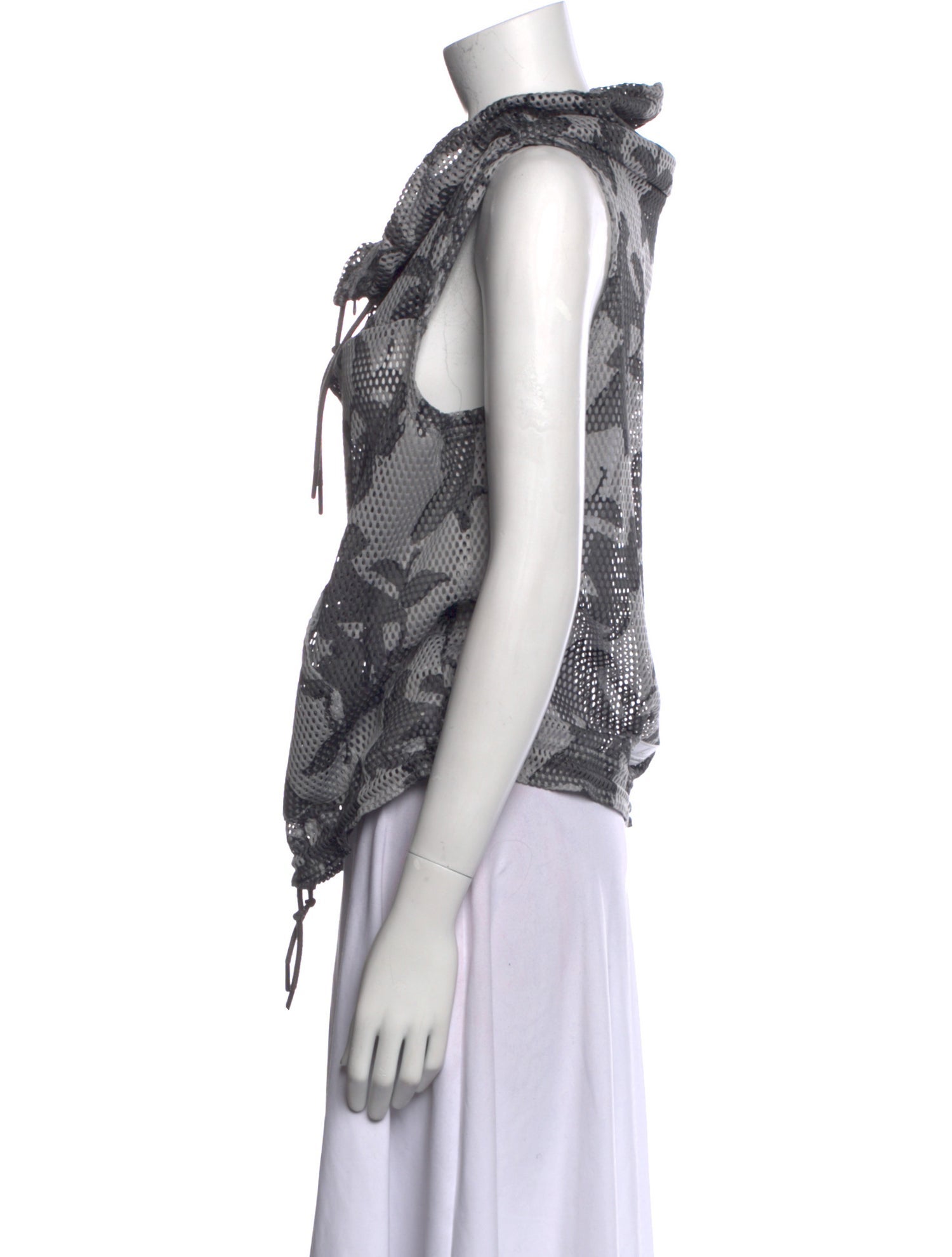 Stella McCartney for adidas Printed Cowl Neck Top