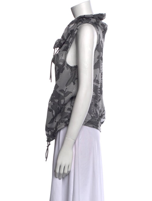 Stella McCartney for adidas Printed Cowl Neck Top