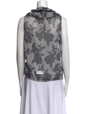 Stella McCartney for adidas Printed Cowl Neck Top