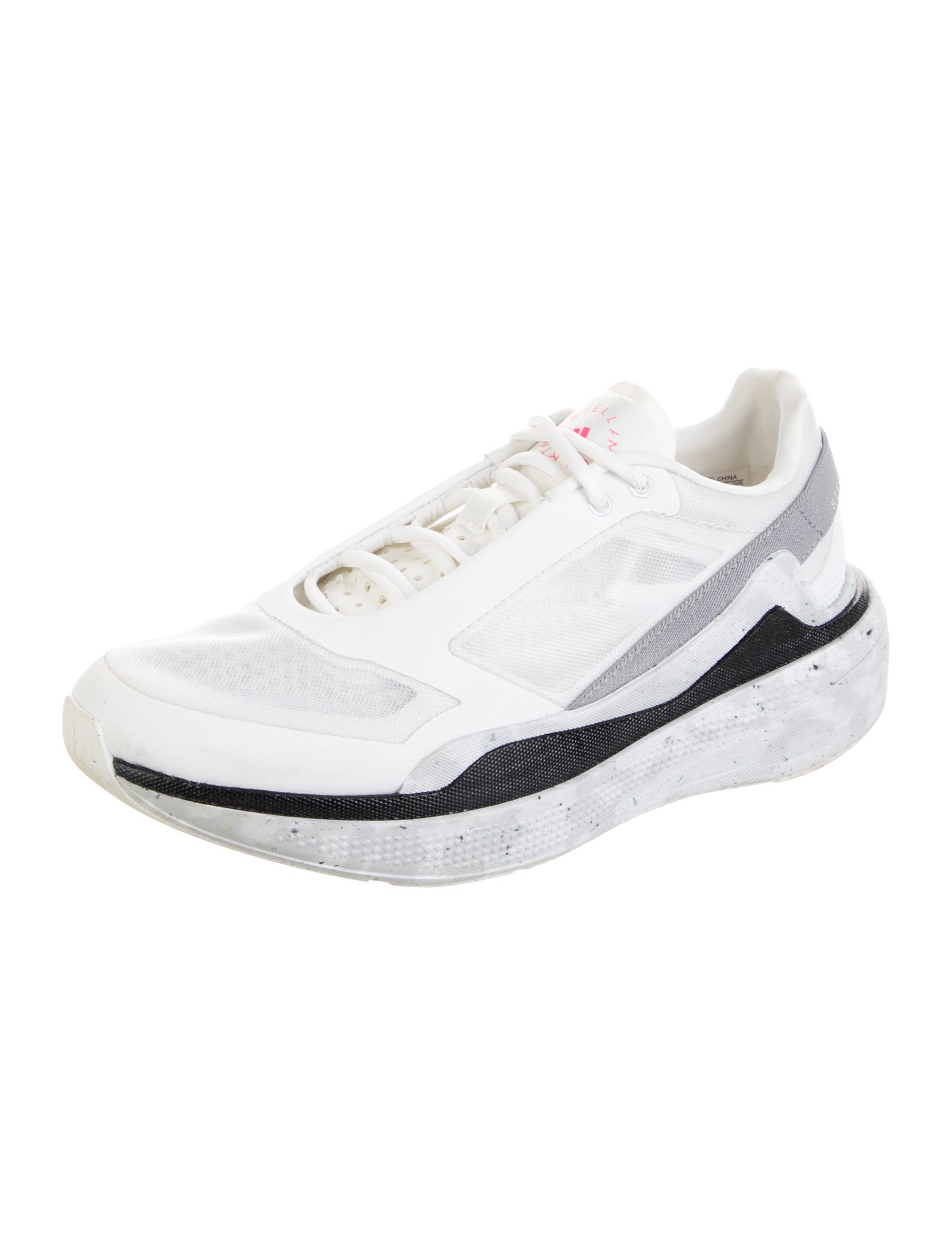Stella McCartney for adidas Mesh Colorblock Pattern Athletic Sneakers