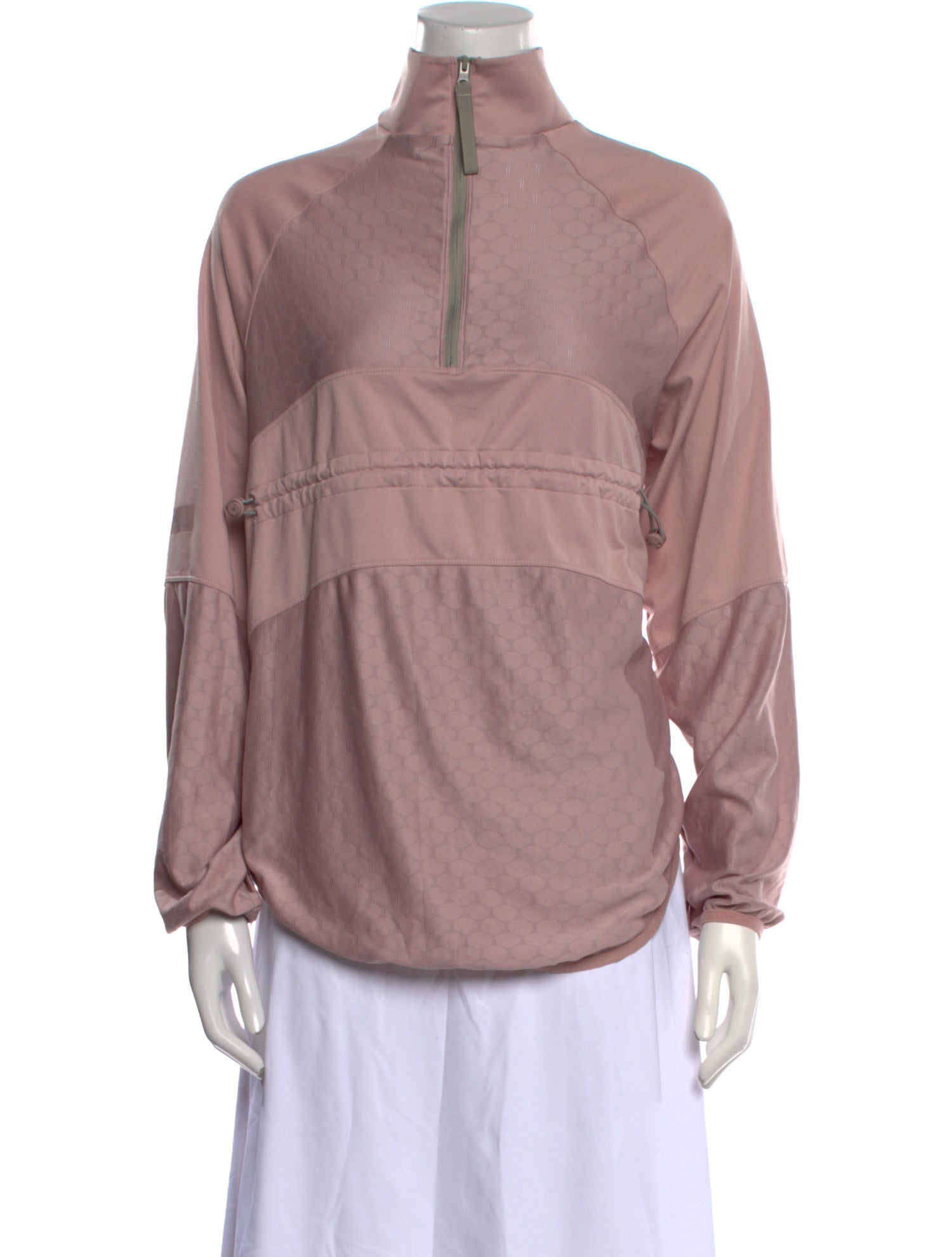 Stella McCartney for adidas Mock Neck Long Sleeve Blouse