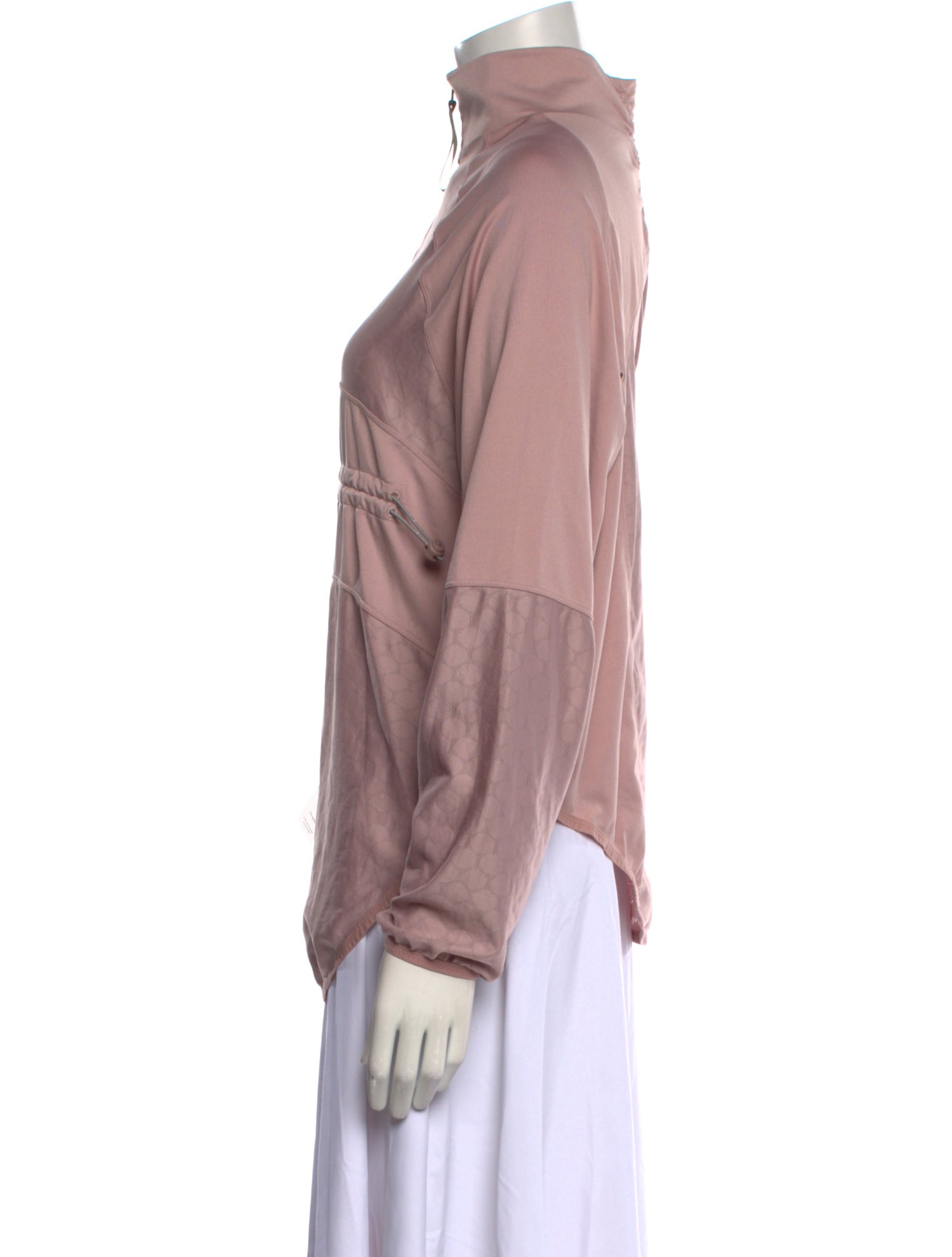 Stella McCartney for adidas Mock Neck Long Sleeve Blouse