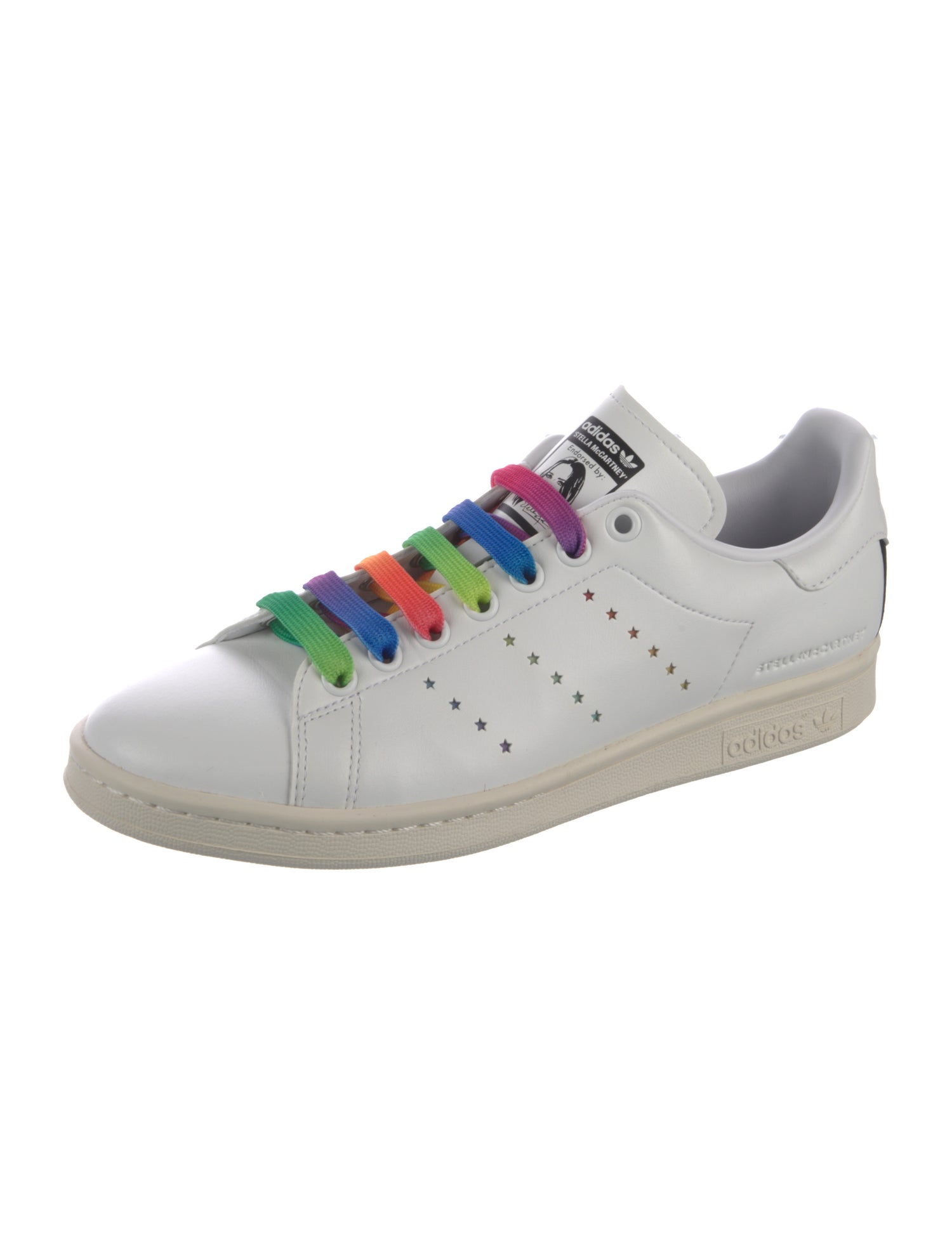 Stella McCartney for adidas Leather Printed Sneakers