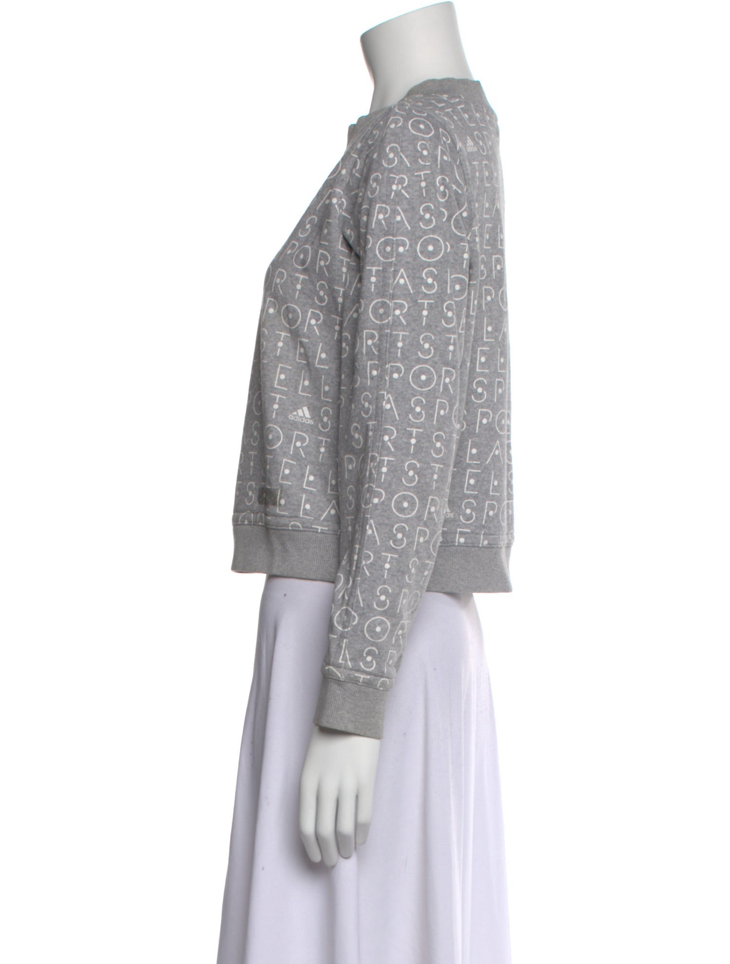 Stella McCartney for adidas Crew Neck Long Sleeve Sweatshirt