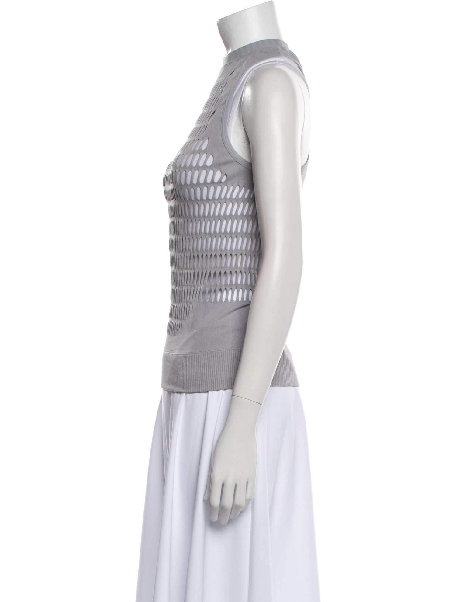 Stella McCartney for adidas Mock Neck Sleeveless Top