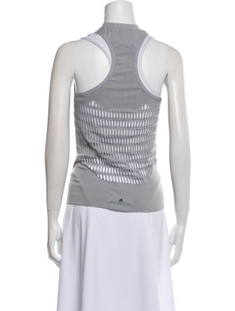 Stella McCartney for adidas Mock Neck Sleeveless Top