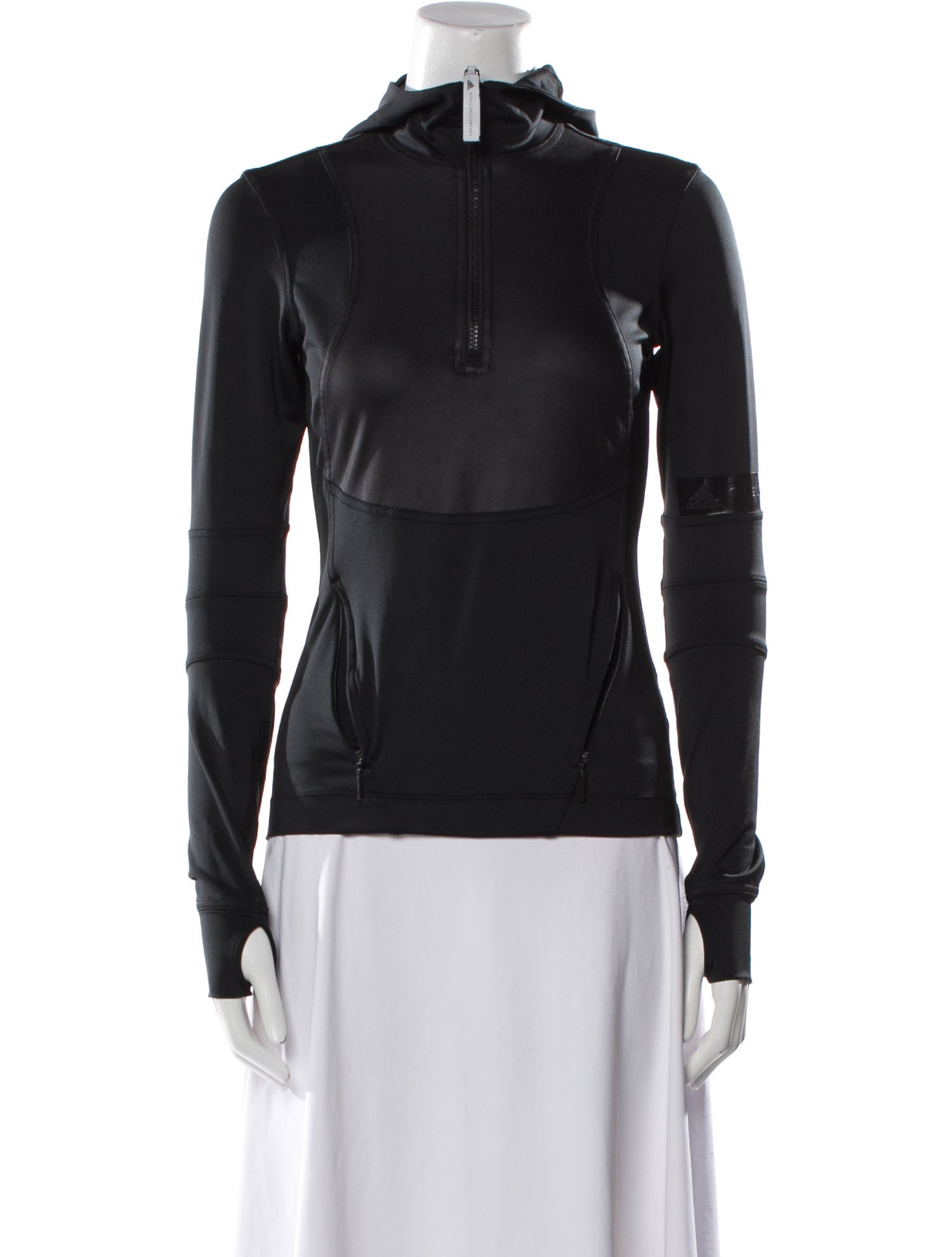 Stella McCartney for adidas Mock Neck Long Sleeve Sweatshirt
