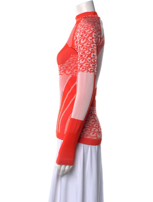 Stella McCartney for adidas Mock Neck Long Sleeve Top