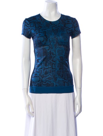 Stella McCartney for adidas Printed Crew Neck Top