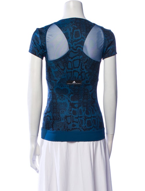 Stella McCartney for adidas Printed Crew Neck Top