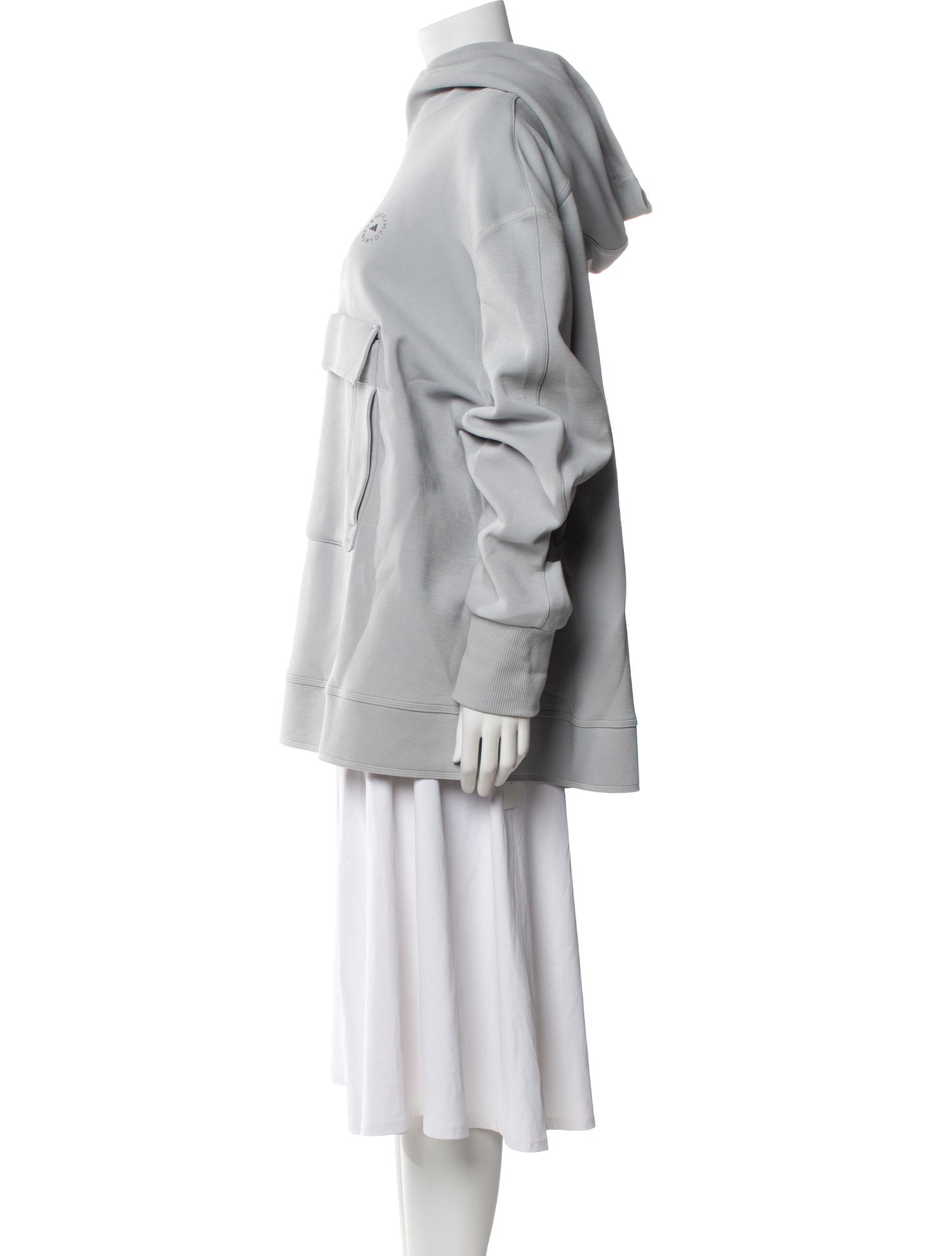 Stella McCartney for adidas Mock Neck Long Sleeve Sweatshirt