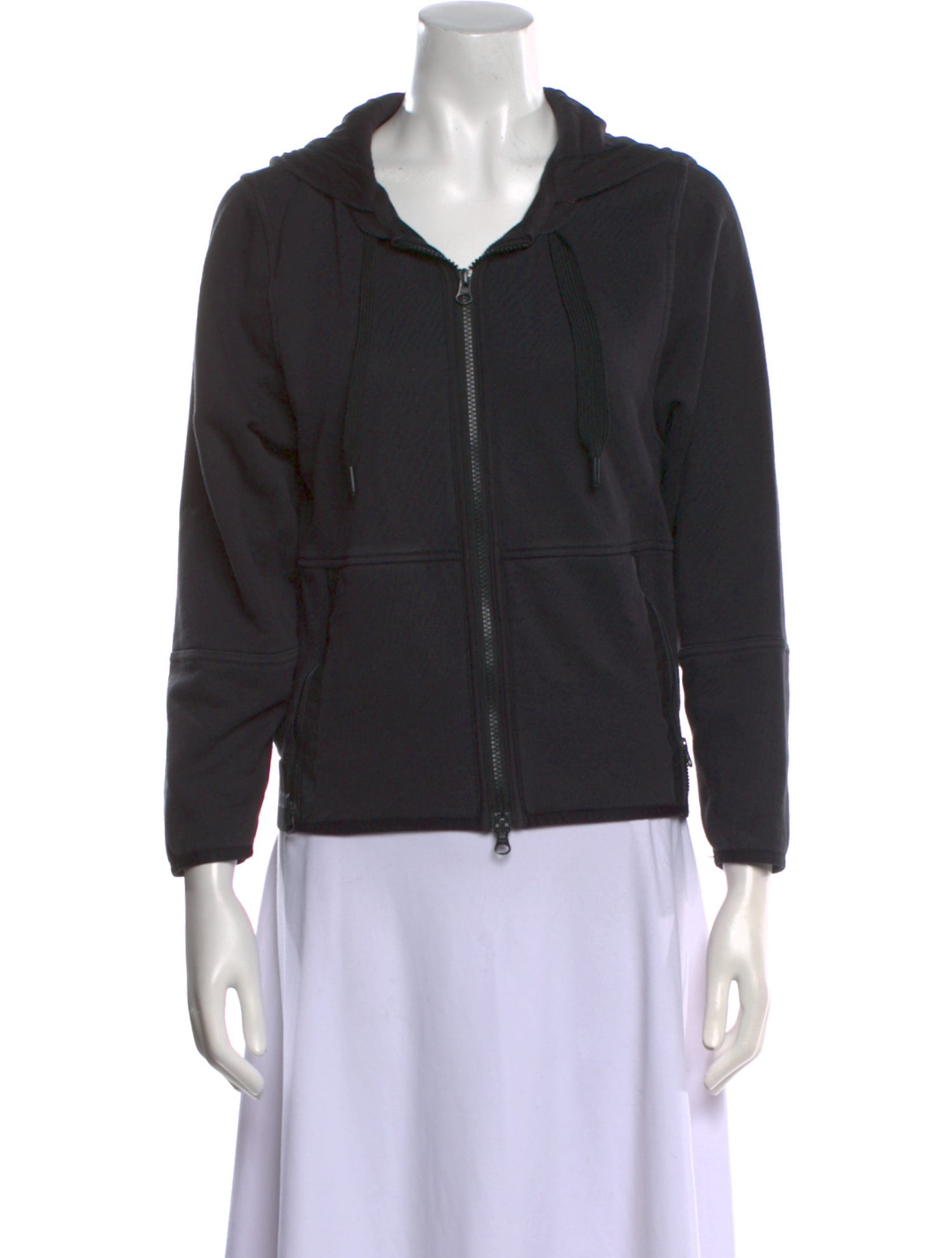 Stella McCartney for adidas V-Neck Three-Quarter Sleeve Sweatshirt