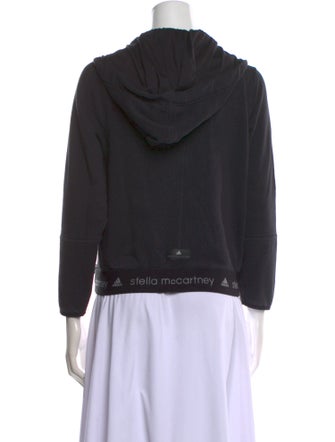 Stella McCartney for adidas V-Neck Three-Quarter Sleeve Sweatshirt