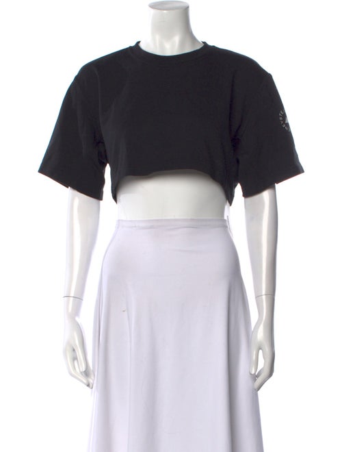 Stella McCartney for adidas Crew Neck Short Sleeve Crop Top