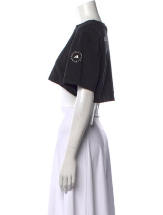 Stella McCartney for adidas Crew Neck Short Sleeve Crop Top