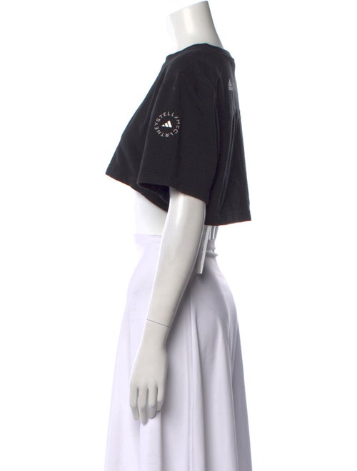 Stella McCartney for adidas Crew Neck Short Sleeve Crop Top