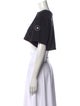 Stella McCartney for adidas Crew Neck Short Sleeve Crop Top