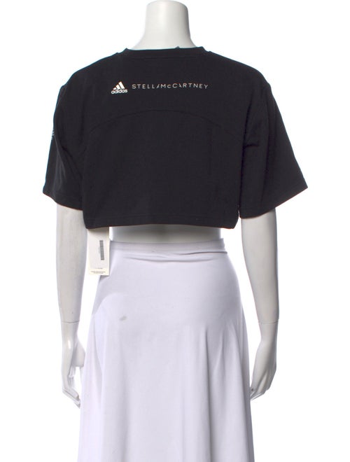 Stella McCartney for adidas Crew Neck Short Sleeve Crop Top