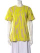 Stella McCartney for adidas Printed Crew Neck T-Shirt
