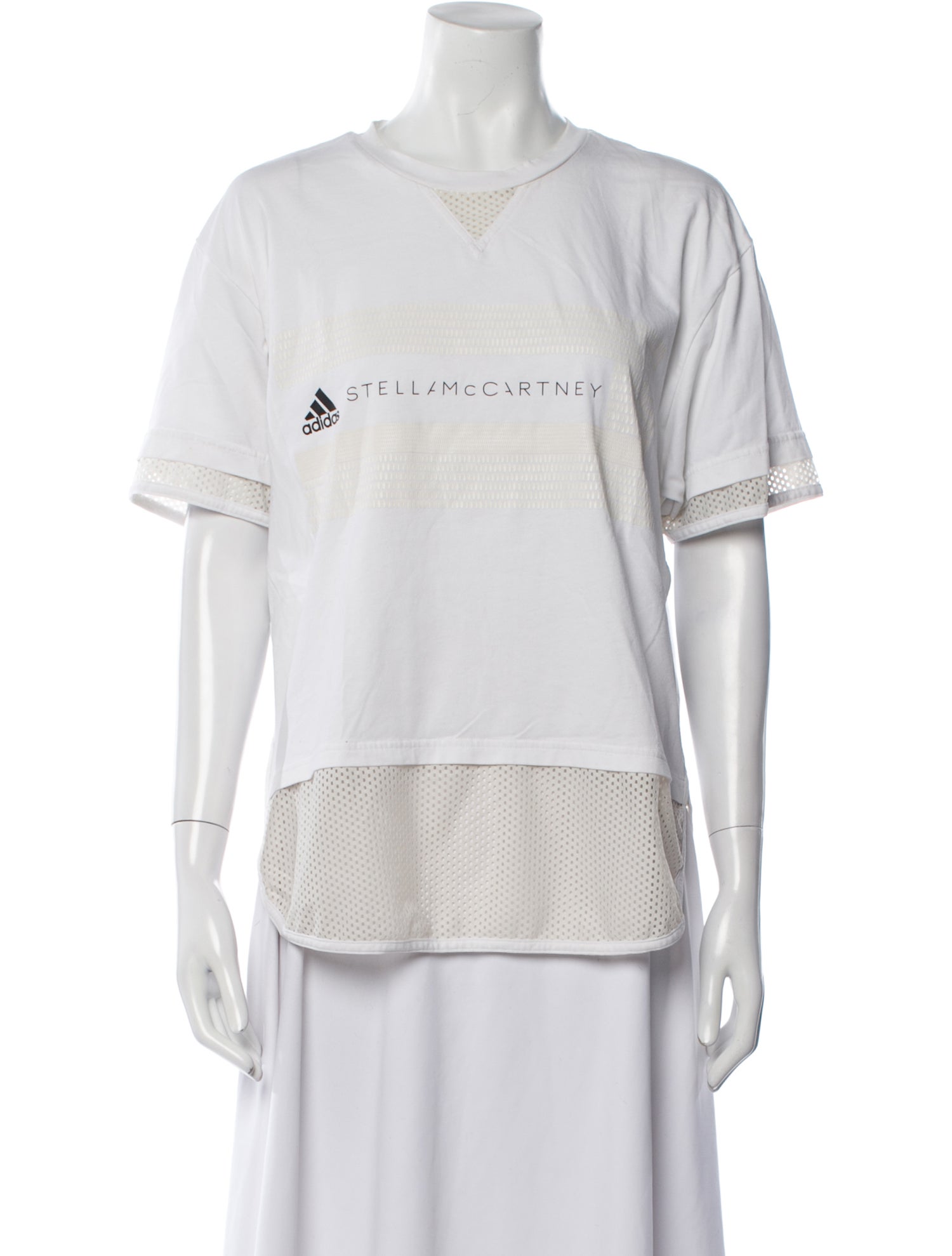 Stella McCartney for adidas Graphic Print Crew Neck T-Shirt