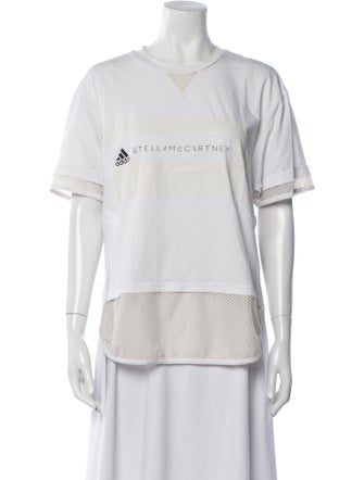 Stella McCartney for adidas Graphic Print Crew Neck T-Shirt