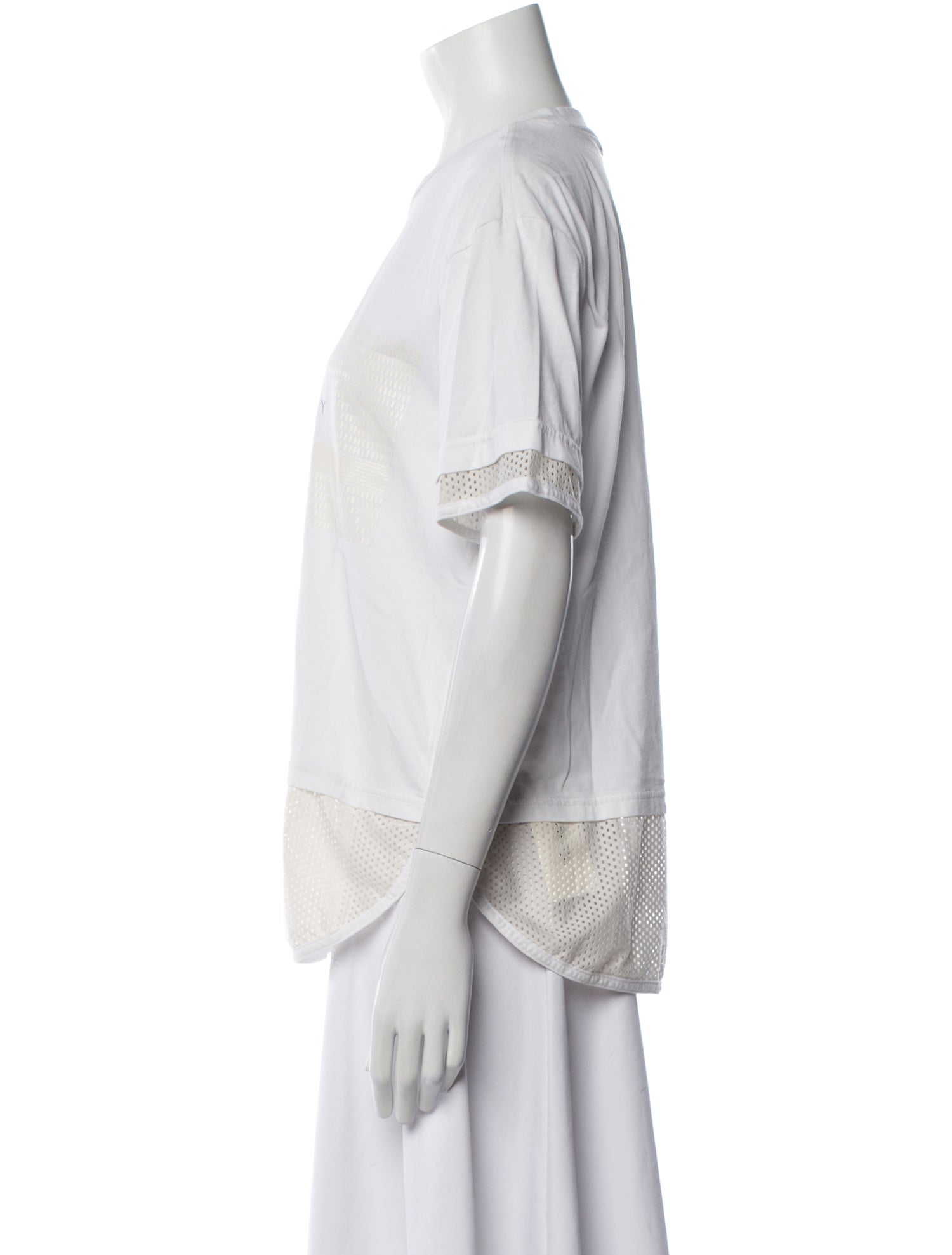 Stella McCartney for adidas Graphic Print Crew Neck T-Shirt