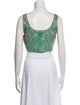 Stella McCartney for adidas Printed Square Neckline Crop Top
