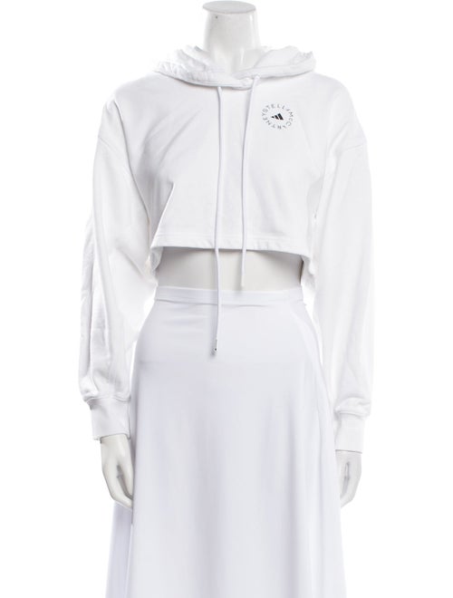Stella McCartney for adidas Crew Neck Long Sleeve Crop Top
