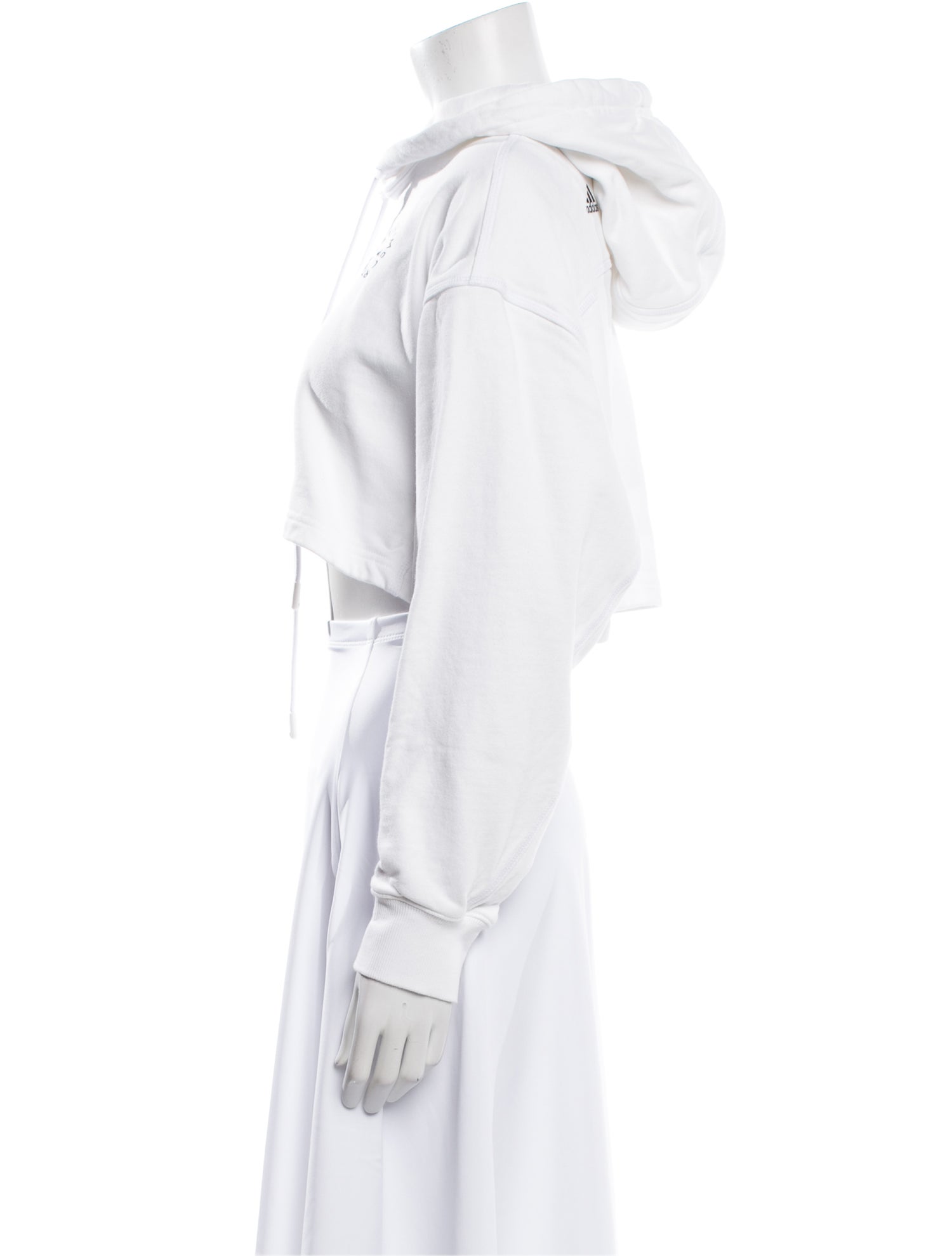 Stella McCartney for adidas Crew Neck Long Sleeve Crop Top