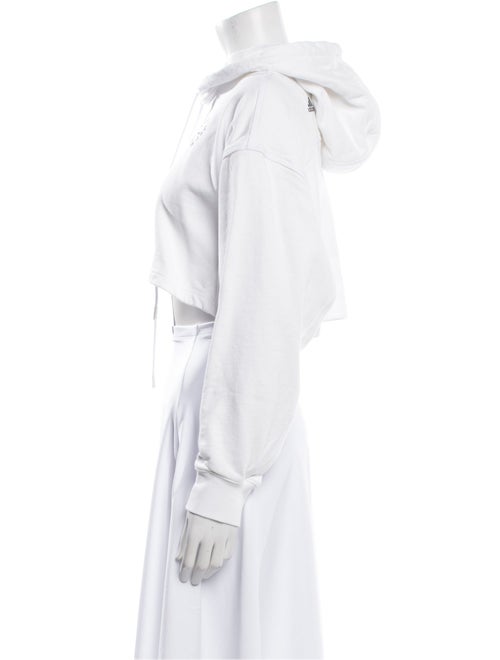 Stella McCartney for adidas Crew Neck Long Sleeve Crop Top