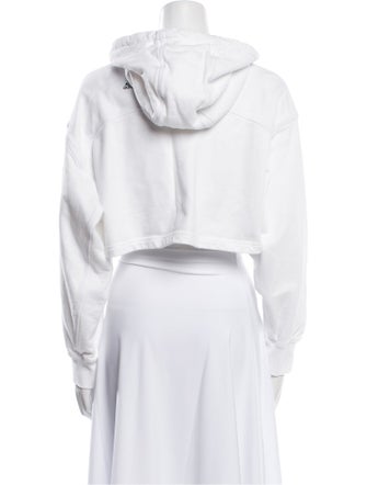 Stella McCartney for adidas Crew Neck Long Sleeve Crop Top