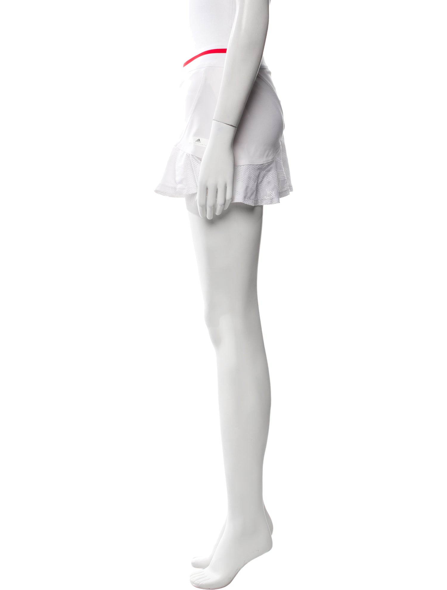 Stella McCartney for adidas Ruffle Embellishment Mini Skirt